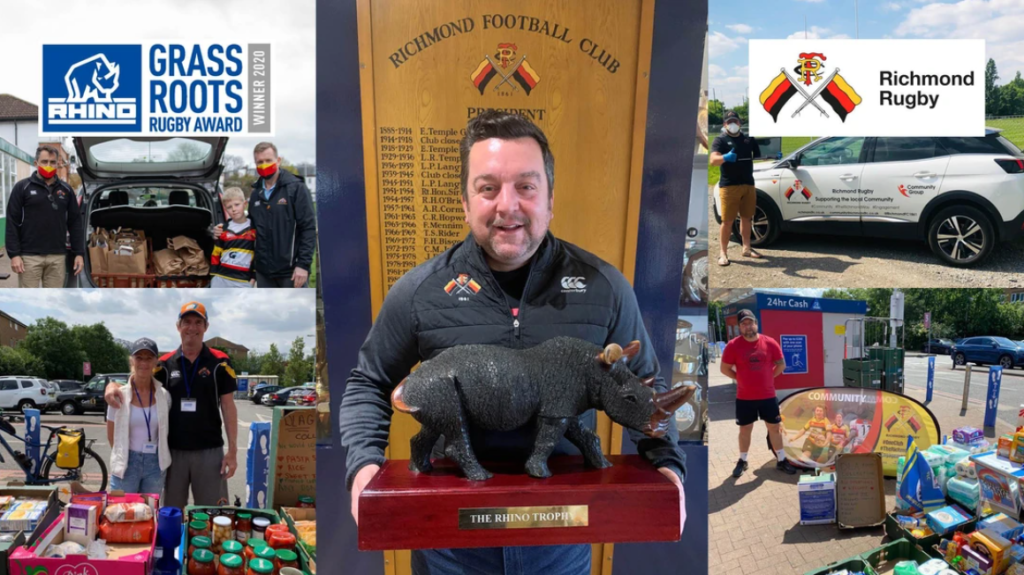 Richmond RFC win Rhino Grassroots Award 2020
