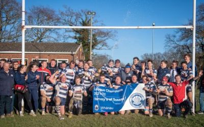 Unbeaten East Grinstead 1s Crowned Sussex Rugby Champions