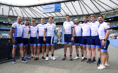 Rugby legends raise over £50,000 in gruelling 750-mile ‘Ride to Twickenham’ cycle challenge