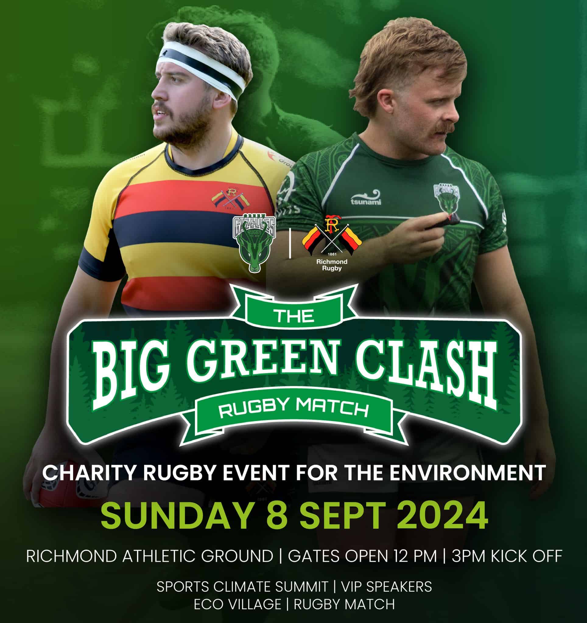 The Big Green Clash: A Revolutionary Eco-Friendly Rugby Event - Fill ...